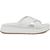 UGG | Ugg Womens Emily Mesh Leather Slip On Slide Sandals, 颜色White