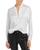 color Optic White, Vince | Silk Banded Collar Blouse