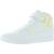 color White/Safety Yellow/Shock Orange, Fila | Fila Boys Vulc 13 Print Reveal Faux Leather High-Top Fashion Sneakers