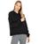 商品Madewell | MWL Airyterry Hoodie Sweatshirt颜色True Black