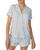 颜色: Blue Port, Kate Spade | Printed Short Boxer Pajama Set