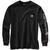 Carhartt | Flame Resistant Force Original Fit Midweight Long Sleeve Signature Sleeve Logo T-Shirt, 颜色Black