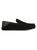 color BLACK, Vince | Gino Shearling Lined Suede & Leather Loafer Slippers