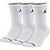 color White/White/White, Jordan | Jordan Everyday Max Unisex Crew Socks - 3 Pack