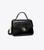 Tory Burch | Small Robinson Spazzolato Top-Handle Bag, 颜色Black