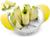 颜色: yellow and white, Zulay Kitchen | Apple Corer and Slicer With 8 Sharp Blades