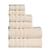 color Ivory, FEATHER & STITCH, NY | Feather and Stitch Waffle 6-PC. Towel Set