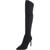商品Nine West | Nine West Womens Tacy 2 Glitter Dressy Knee-High Boots颜色Black