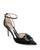 商品第2个颜色Black Satin, Badgley Mischka | Women's Nisha Embellished High Heel Pumps