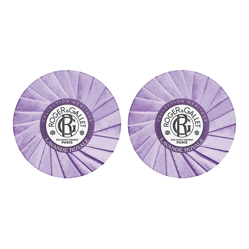 颜色: LAVANDE两块装, ROGER & GALLET | ROGER GALLET香邂格蕾 香皂100g 纯天然植物成分