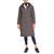 Calvin Klein | Women's Stretch Hooded Maxi Puffer Coat, 颜色Titanium