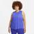 color Blue, NIKE | Nike Yoga Novelty Tank - Women's