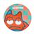 颜色: Orange-Sleepy, Touchdog | Cartoon Monster Rounded Cat and Dog Mat