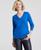 颜色: Bright Marine, Charter Club | 100% Cashmere Women's V-Neck Long-Sleeve Sweater, Regular & Petites, Created for Macy's