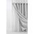 商品第10个颜色Silver, Dainty Home | Complete Shower Curtain with Detachable Liner