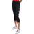 商品Tommy Hilfiger | Tommy Hilfiger Sport Womens Star Print Printed Cropped Athletic Leggings颜色Black