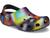 color Black/Multi Solarized, Crocs | Classic Solar Rainbow Clogs