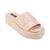 DKNY | Women's Laren Platform Slide Sandals, 颜色Powder