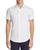 商品Theory | Sylvain Wealth Short Sleeve Slim Fit Button-Down Shirt颜色White