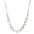 color Pink, Givenchy | Silver-Tone Pavé Disc & Blue Crystal Statement Necklace, 16" + 3" extender