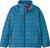 颜色: Wavy Blue, Patagonia | 童款羽绒夹克