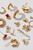 颜色: Gold, Urban Outfitters | Kit Metal Multi Earrings Set