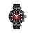 color Red, Tissot | Seastar 1000 Blue-Dial & Black Rubber Strap Chronograph, 45.5mm