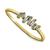 商品第2个颜色Gold over Silver, Giani Bernini | Cubic Zirconia Baguette Cluster Ring, Created for Macy's
