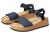 Birkenstock | Papillio by Birkenstock Glenda Platform Sandal, 颜色Midnight Canvas/Suede