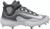 商品第1个颜色Grey/White, NIKE | Nike Men's Alpha Huarache Elite 4 Mid Metal Baseball Cleats