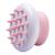 颜色: pink, Pet Life | Pet Life  'Scwubba' Handheld Bathing Brushing and Massaging Soft Flexible Grooming Pet Comb