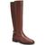 Coach | Women's Faith Knee High Lug Sole Riding Boots, 颜色Walnut Leather