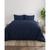 商品第3个颜色Navy, IENJOY HOME | Home Collection Premium Ultra Soft 3 Piece Pinch Pleat Duvet Cover Set