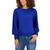商品Charter Club | Pointelle Blouson-Sleeve Sweater, Created for Macy's颜色Modern Blue
