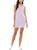 Planet Gold | Juniors Womens Polo Mini Bodycon Dress, 颜色orchid bloom