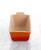 颜色: Flame, Le Creuset | 1.5 Quart Enameled Stoneware Heritage Loaf Pan
