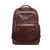 颜色: Brown, Mancini Leather Goods | Buffalo Collection Laptop/ Tablet Backpack