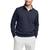 Eddie Bauer | Men's Everyday Faux-Shearling-Lined 1/4-Zip, 颜色midnight htr