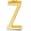 Sterling Forever | 14K Gold Plated Sterling Silver Initial Necklace, 颜色Gold-Z