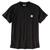 商品Carhartt | Carhartt Men's Force Relaxed Fit Midweight SS Pocket T-Shirt颜色Black
