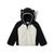 商品Columbia | Toddler Girls Foxy Baby Sherpa Full Zip Jacket颜色Black, Chalk
