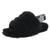 color Black, UGG | Ugg Fluff Yeah Women's Grooved Shearling Slingback Slippers