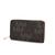 商品第2个颜色brown, MKF Collection by Mia k. | Peyton Vegan Leather M Signature Women’s Wallet