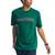 商品Nautica | Men's Relaxed-Fit Crew Neck Logo Graphic T-Shirt颜色Tidal Green