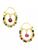 商品第1个颜色TOURMALINE, Room Service | Bindi 24K-Gold-Plated & Multi-Gemstone Beaded Drop Earrings