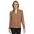 颜色: Cafe Ole Multi, Calvin Klein | Women's Chiffon Sleeve Logo Print V-Neck Blouse