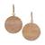 Lonna & Lilly | Gold-Tone Disc Drop Earrings, 颜色Natural