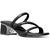 color Black, Michael Kors | MICHAEL Michael Kors Womens Lana Mule Leather Square Toe Dress Sandals