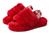 商品第6个颜色Samba Red, UGG | 儿童款豹纹羊毛皮拖鞋 (小童/大童)
