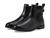 ECCO | Dress Classic Chelsea Buckle Ankle Boot, 颜色Black